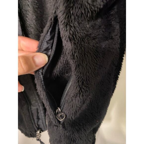 The North Face Women’s Black Osito Full Zip Fleece Jacket Coat Small Hiking - Picture 15 of 16